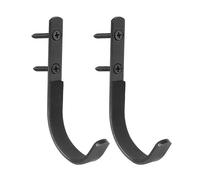 MiOYOOW Soporte de pared de acero inoxidable para armas, soporte para armas, gancho para escopeta, para todos los rifles y escopetas, tiro con arco