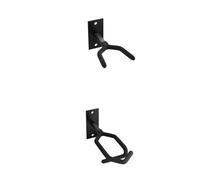 MiOYOOW Soporte de pared para armas, ganchos verticales ajustables y resistentes con acolchado suave para almacenamiento de exhibición colgante en interiores, soporta hasta 40 libras