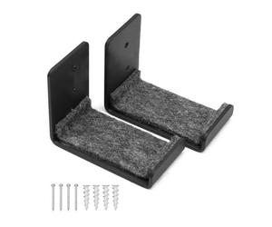 MiOYOOW - Soporte de pared para snowboard, soporte de pared para snowboard, expositor de tablas de surf largas y cortas con almohadillas protectoras para dormitorio, garaje y oficina