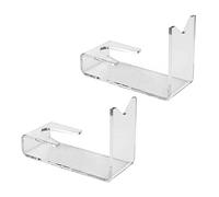 MiOYOOW Soporte para Pistola Acrílico Transparente 2 PIEZAS, 14 x 6,3 x 7,6 cm / 5,5 x 2,5 x 3 pulgadas