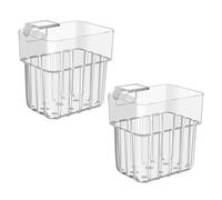 MiOYOOW Soporte para plantas de acuario, maceta colgante transparente para decoración de plantas de acuario