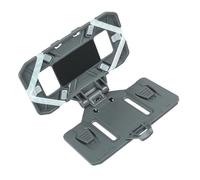 MiOYOOW - Soporte para teléfono móvil móvil con placa táctica plegable de 120 °, con bandas de silicona en 4 esquinas para teléfonos de 4,7 a 6,7 pulgadas para chaleco táctico