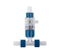 MiOYOOW - Válvula de manguera para acuario, conector de filtro de acuario de 3 vías, válvula de control de flujo de agua con diseño de desmontaje rápido para manguera de agua de 12 Mm/16 Mm/20 Mm
