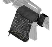 Mioyow - Colector de cartucho de malla transpirable, latón con botón ajustable para viajes, pesca, caza, senderismo, actividades al aire libre
