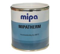 MIPA Mipatherm Laca Plateada 800°C 1K Antihumedad? Hitzebeständig Matte 750 mL