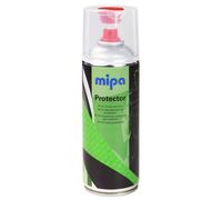 MIPA Protector en spray negro mate 2 K 400 ml incluye endurecedor, protección contra impactos de piedras