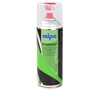 MIPA Protector en spray negro mate 2 K 400 ml incluye endurecedor, protección contra impactos de piedras