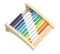 Mipcase 1 juego Marco de Cálculo de Madera para Matemáticas Juguete Educativo de para Desarrollo de Habilidades Aritméticas y Razonamiento Lógico para Cumpleaños y