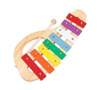 Mipcase 1 Juego Notas Piano de Mano para Juguete Musical de Percusión de Madera para Educación Infantil para Aprendizaje y Desarrollo Cognitivo