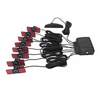Mipcase 1 Juego Sensor de Estacionamiento con para Asistencia de y Advertencia de Aparcamiento Compatible Mayoría Vehículos Sistema de Alerta Sonora y Frontal y Trasera