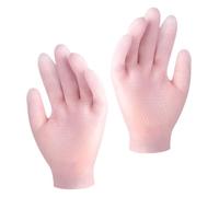 Mipcase 1 par Guantes Hidratantes de Sebs para Cuidado de Manos Protección Suave y Exfoliante para Agrietada y Seca Diseño Transpirable para Color Rosa