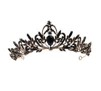 Mipcase 1 pieza Diadema de de Novia Barroca Retro de Aleación con Rhinestones Tocado Elegante para Bodas y Fiestas Adorno para Fotos y