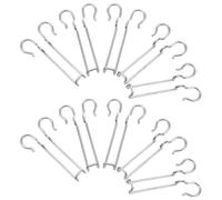 Mipcase 10 Ganchos Para Colgar Cables Abrazaderas Para Cables Fotovoltaicos Gestión Para Aplicaciones Solares Abrazaderas Para Paneles Fotovoltaicos