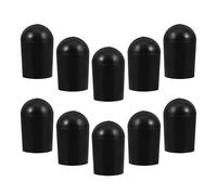 Mipcase 10 Pasadores de Goma para Violonchelo y Contrabajo Diseño Cómodo y Compatibilidad, Protectores Antideslizantes Negros para Músicos Profesionales y Principiantes