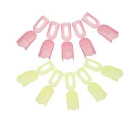 Mipcase 10 piezas Clips Plásticos para Quitaesmalte Gel Ajustables y Seguros Herramienta Rápida y Práctica para Remover Esmalte y Uñas Artificiales para Uso Profesional y Casero
