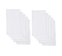 Mipcase 10 piezas de Algodón para Niña Unidades Insertos Reutilizables Absorbentes Toallitas de Lavables Suaves y Transpirables para Recién Nacidos Niñas y Protección contra Fugas