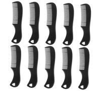 Mipcase 10 piezas Peines para Barba y Bigote para Hombre Bolsillo Resistente y Portátil para Peinar y Estilizar Cabello y Vello Facial Uso Personal y Regalo Práctico