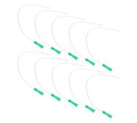 Mipcase 10 Piezas Tubo de Alimentación de Plástico para Corderos Paredes Suaves y Uniformes, Reduce la Fricción y Previene Colapsos en Espacios Confinados