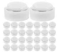 Mipcase 100 Cojinetes Rotativos para Molino de Viento Kit de Bolas para Manualidades Base Giratoria Blanca para Accesorios DIY y Decoración Artesanal