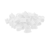 Mipcase 100 Piezas Heart-shaped Silicone Tattoo Ink Caps With Stable Base Soft Pigment Holders For Professional Tattooing Supplies And Versatile Equipment Accessories