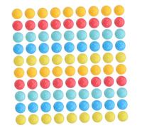 Mipcase 100 piezas Unidades Bolas Plásticas Pequeñas Coloridas para Contar y Aprender Probabilidad Educativo Interactivo para Herramientas Matemáticas para Enseñanza
