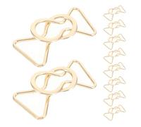 Mipcase 10pares Hebilla Decorativa de Metal Hebillas Metálicas para Tirantes para Manualidades Proyectos de Bricolaje para Ropa