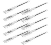 Mipcase 10Piezas Rotuladores de Posición Marcadores Impermeables para Cejas y Lápiz de Posicionamiento Práctico para Cirugía y Diseño de