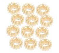 Mipcase 12piezas Clavijas de Cuerda para Afinación de Guitarra Engranajes de Metal para Botones de Clavija Accesorios para Guitarra Acústica o Española