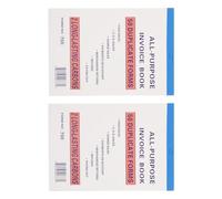 Mipcase 2 Blocs de Facturas para Pequeñas Empresas Libro de Recibos Comerciales Multiusos Registro de Pedidos y Seguimiento de Órdenes Gestión Profesional para Control Financiero