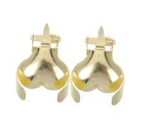 Mipcase 2 Piezas Apagavelas Metálicos Forma de Corazón Extinguidores Seguros para Mechas Pequeñas Diseño y Elegante para Velas Aromáticas Té