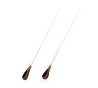 Mipcase 2 Piezas De Palos De Dirección Musical De Resina Para Orquesta y Coro, Profesionales Para Conciertos y Teatro, Color Blanco, Tamaño Estándar, Aptos Para Músicos y Directores De Música