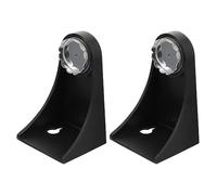 Mipcase 2 Piezas Jabonera Magnética Para Baño Color Negro Material Metalico Soporte Iman Pastilla De Jabon Organizador De Jabón Jabonera De Pared