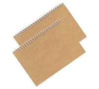 Mipcase 2 piezas Libretas para Plan Diario Unidades Cuadernos de Notas para Agenda y Diario Personal Diseño Vintage Práctico para Escritura y Organización Diaria