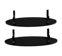 Mipcase 2 Piezas Soporte para Flauta y Piccolo Soporte Portátil para Instrumentos Musicales Diseño de Almacenamiento Doble para Principiantes y Profesionales de Viento