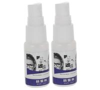 Mipcase 2 piezas Spray Antivaho para Gafas Agente Antiempañante para Lentes de Gafas Spray Defogger Ligero y Portátil para Natación y Uso Diario