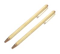 Mipcase 2 piezas Varillas de Cobre para Radiestesia Portátil Herramienta Profesional de Varillas Adivinación Resistentes y Ligeras para Exterior sin Manual Incluido