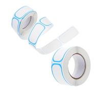 Mipcase 2 rollos Etiquetas Adhesivas Removibles para Alimentos de Pegatinas Autoadhesivas Resistentes Humedad Fáciles de Escribir y para Clasificación y Etiquetado Cocina