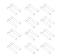 Mipcase 200 Piezas Retenedor de Lente sin Montura Tapones para Reparar Orificios de Pasador de Puente de Repuestos para Reparación de Gafas Extremos de Soportes para Gafas