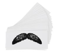 Mipcase 20piezas Kit Vello Nariz Pegatinas De Cera Depilatoria Antiadherentes Para Bigote Para Depilador Nariz y Orejas