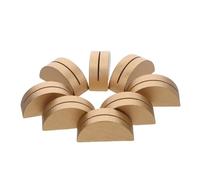 Mipcase 24 Piezas Portero Soporte para la Imagen Tarjeteros para el Lugar de la Boda Soporte para Tarjetas de Mesa de Tarjetas de Madera Titular de la de Nombre Golden
