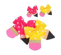 Mipcase 2pares Sombreros Lazos Pelo Clips de Grogrén Antideslizantes Accesorios Cabello Fino de Niñas Pequeñas para Fiestas de Cumpleaños