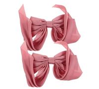 Mipcase 2Piezas Lazos para Pinzas para Accesorios Estéticos para Mujeres y Niñas Horquillas de Gran con Fáciles