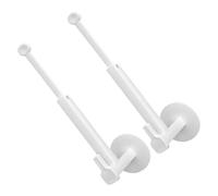 Mipcase 2Piezas Soporte de Abrazadera Ajustable para Cortinas Sin Taladro Fijación y Práctica para Interiores para Salones y Dormitorios