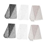 Mipcase 3 pares Calcetines Tobilleros de Encaje Japonés Mesh Transparentes Suaves y Transpirables Diseño Apilado para Mujer Pack Blanco Negro y Gris