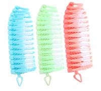 Mipcase 3 Piezas Cepillo De Limpieza Para Fregar Uñas Plumero Para Uñas Limpiador De Polvo Kit De Manicura Uso