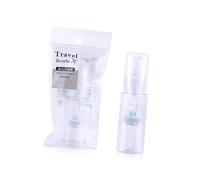 Mipcase 3 Piezas Embalaje para Botellas Botellas de Viaje Plástico Pet para Champú Loción Lavado Facial para Viajes al Aire