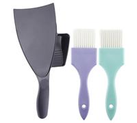 Mipcase 3 Piezas Kit de Tinte Cabello Tablero de Coloración 38X18X4Cm Plástico Reutilizable sin Desorden para Uso en Casa o Salón