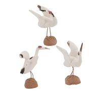 Mipcase 3 Piezas Miniature Ceramic Bonsai Ornament Miniature Garden Accessory For Fairy Garden Decoration Random Style Flowerpot Decor Small Ceramic Props For Indoor Plant Decor