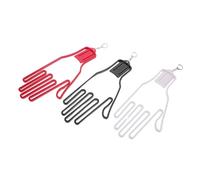 Mipcase 3 Piezas Soporte para Guantes de Golf Estante Colgante con Gancho Secador y Moldeador Portátil Diseño Ergonómico para Hombres y Mujeres Herramienta Ligera y Duradera para Mantener