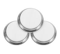 Mipcase 3 piezas Tapas y Botones de Válvula de Trompeta de Aleación de Zinc Reemplazo Compacto para Mejorar Precisión y Respuesta Rápida Modelo Trompeta